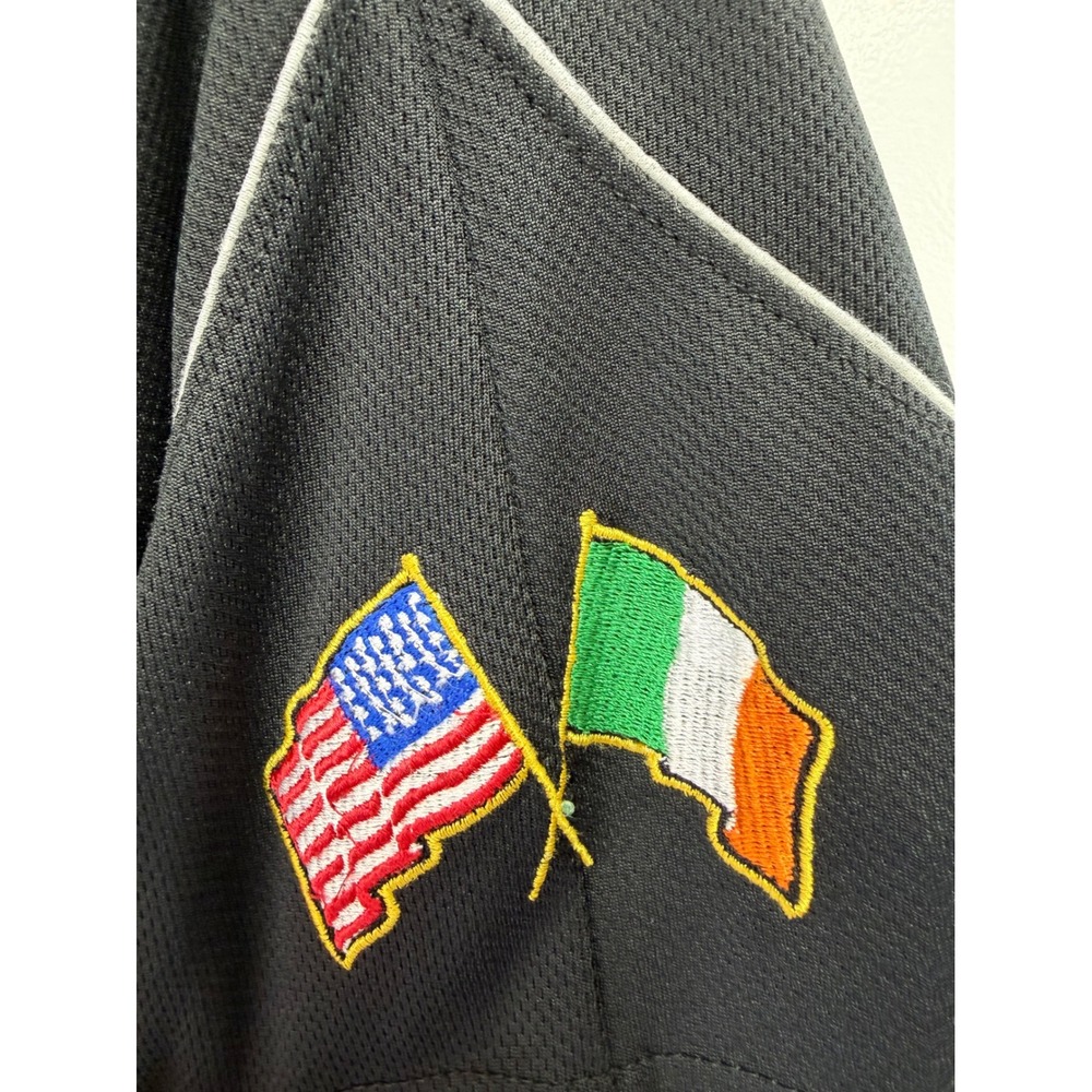 Silky Sullivan Ireland Rugby Jersey Mens XL Black Green Ancient Order Hibernians - Picture 4 of 8